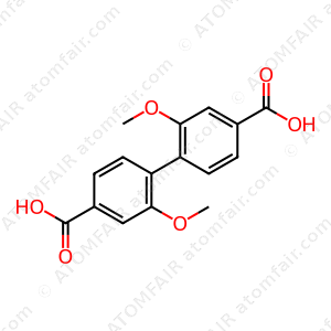 2,2'-Dimethoxy-[1,1'-biphenyl]-4,4'-dicarboxylic acid (CAS: 109977-23-3)