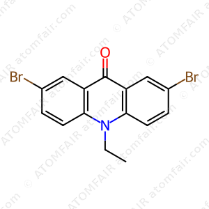 2,7-Dibromo-10-ethylacridin-9(10H)-one (CAS: 427883-74-7)