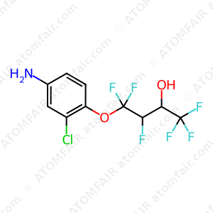 4-(3-Hydroxy-1,1,2,4,4,4-hexafluorobutoxy)-3-chloroaniline (CAS: 1309602-44-5)