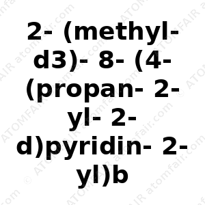 2-(methyl-d3)-8-(4-(propan-2-yl-2-d)pyridin-2-yl)benzofuro[2,3-b]pyridine (CAS: N/A)