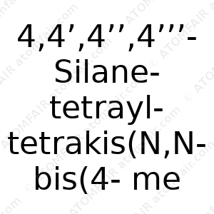 4,4’,4’’,4’’’-Silane-tetrayl-tetrakis(N,N-bis(4-methoxyphenyl) aniline) (CAS: N/A)