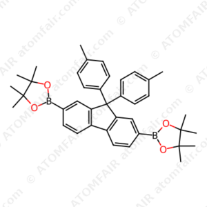 2,2'-(9,9-Di-p-tolyl-9H-fluorene-2,7-diyl)bis(4,4,5,5-tetramethyl-1,3,2-dioxaborolane) (CAS: 474918-37-1)