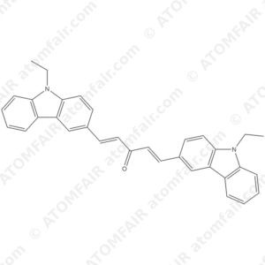 (1E,4E)-1,5-bis(9-ethyl-9H-carbazol-3-yl)penta-1,4-dien-3-one (CAS: 131284-90-7)