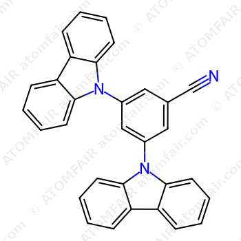 3,5-Di(9H-carbazol-9-yl)benzonitrile (CAS: 1101848-45-6)