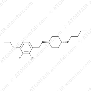1-Ethoxy-2,3-difluoro-4-[2-(trans-pentylcyclohexyl)ethyl]benzene (CAS: 126162-69-4)