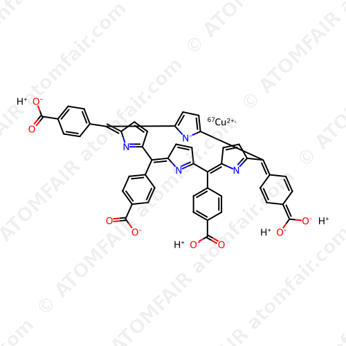Copper(II) meso-tetra(4-carboxyphenyl)porphine (CAS: 130726-41-9)