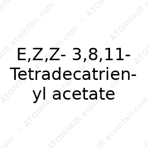 E,Z,Z-3,8,11-Tetradecatrienyl acetate (CAS: N/A)