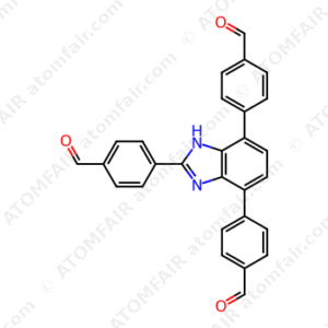 4-[2,4-bis(4-formylphenyl)-1H-benzimidazol-7-yl]-Benzaldehyde (CAS: 2042699-72-7)