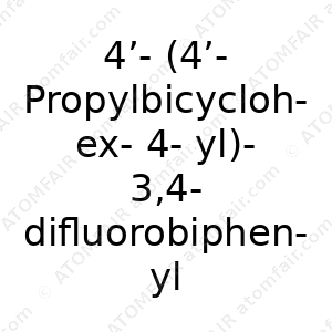4’-(4’-Propylbicyclohex-4-yl)-3,4-difluorobiphenyl (CAS: N/A)