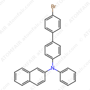 N-(4'-Bromobiphenyl-4-yl)-N-phenylnaphthalen-2-amine (CAS: 308144-65-2)