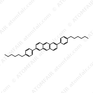 2,6-Bis(4-hexylphenyl)anthracene (CAS: 1258209-99-2)