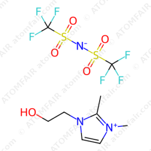 1-hydroxyethyl-2,3-dimethylimidazolium bis((trifluoromethyl)sulfonyl)imide (CAS: 1119279-81-0)