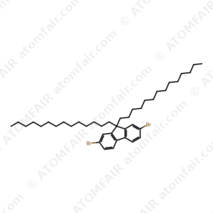 9H-Fluorene, 2,7-dibromo-9,9-ditetradecyl (CAS: 490041-33-3)