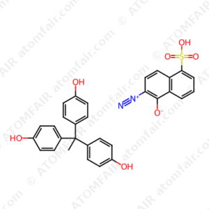 1-Naphthalenesulfonic acid, 6-diazo-5,6-dihydro-5-oxo-, ester with 4,4',4''-ethylidynetris(phenol) (CAS: 138636-85-8)