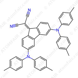 2-(3,6-Bis(di-p-tolylamino)-9H-fluoren-9-ylidene)malononitrile (CAS: 1527494-19-4)