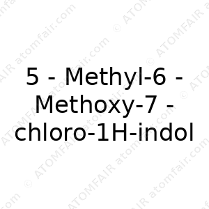 5 - Methyl-6 - Methoxy-7 - chloro-1H-indol (CAS: N/A)