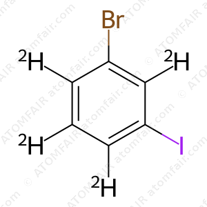 1-Bromo-3-iodobenzene-d4 (CAS: 2363787-31-7)