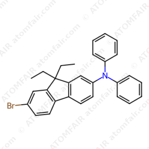 7-Bromo-9,9-diethyl-N,N-diphenyl-9H-fluoren-2-amine (CAS: 202831-64-9)