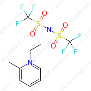 1-Ethyl-2-methylpyridinium bis(trifluoromethylsulfonyl)imide, 99% (CAS: 712354-99-9)
