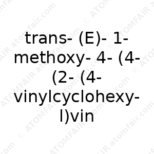 trans-(E)-1-methoxy-4-(4-(2-(4-vinylcyclohexyl)vinyl)cyclohexyl)benzene (CAS: N/A)