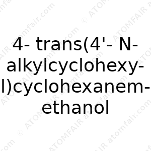 4-trans(4'-N-alkylcyclohexyl)cyclohexanemethanol (CAS: N/A)