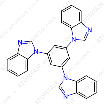 1H-Benzimidazole, 1,1',1''-(1,3,5-benzenetriyl)tris (CAS: 1207945-97-8)