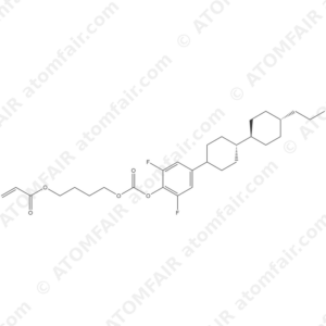 4-(((2,6-difluoro-4-(trans,trans-4'-propyl-[1,1'-bi(cyclohexan)]-4-yl)phenoxy)carbonyl)oxy)butyl acrylate (CAS: 1422048-68-7)