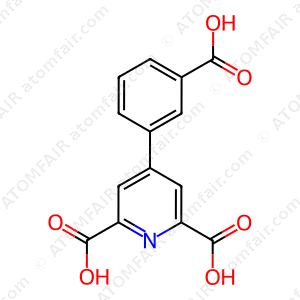 4-(3-Carboxyphenyl)pyridine-2,6-dicarboxylic acid (CAS: 2131043-26-8)