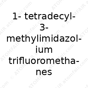 1-tetradecyl-3-methylimidazolium trifluoromethanesulfonate (CAS: N/A)