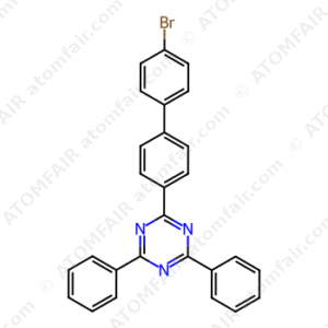 2-(4'-bromo[1,1'-biphenyl]-4- yl)-4,6-diphenyl-1,3,5-Triazine (CAS: 1439929-51-7)