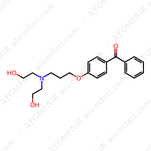 Methanone, [4-[3-[bis(2-hydroxyethyl)amino]propoxy]phenyl]phenyl (CAS: 1352937-07-5)