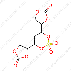 1,3-Dioxolan-2-one,4,4'-(2,2-dioxido-1,3,2-dioxathiane-4,6-diyl)bis (CAS: 2945884-59-1)
