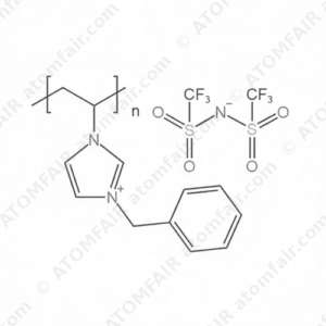 Poly-1-vinyl-3-benzyl imidazole bis(trifluoromethyl)sulfonyl imide salt (CAS: N/A)