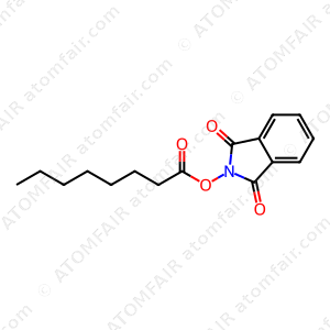 Octanoic acid, 1,3-dihydro-1,3-dioxo-2H-isoindol-2-yl ester (CAS: 116709-91-2)