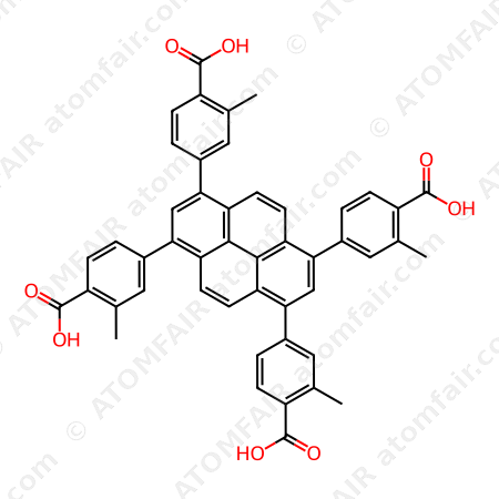 4,4',4'',4'''-(pyrene-1,3,6,8-tetrayl)tetrakis(2-methylbenzoic acid) (CAS: 2682204-05-1)