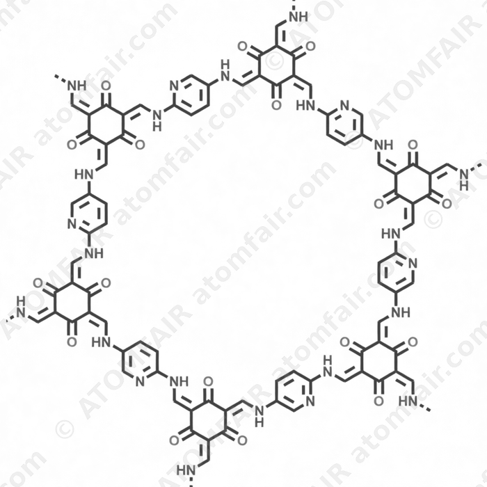 1,3,5-Benzenetricarboxaldehyde, 2,4,6-trihydroxy-, polymer with 2,5-pyridinediamine (CAS: 1882892-01-4)
