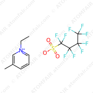 1-Ethyl-3-methylpyridinium perfluorobutanesulfonate, >99% (CAS: 1015420-87-7)
