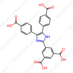 5-(4,5-Bis(4-carboxyphenyl)-1H-imidazol-2-yl)isophthalic acid (CAS: 2172820-34-5)