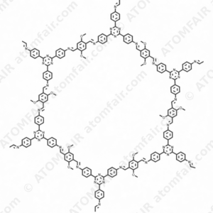 1,4-Benzenedicarboxaldehyde, 2,5-dimethoxy-, polymer with 4,4',4''-(1,3,5-triazine-2,4,6-triyl)tris[benzenamine] (CAS: 2140898-20-8)