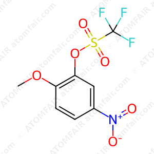 Trifluoro-methanesulfonic acid 2-methoxy-5-nitro-phenyl ester (CAS: 720702-42-1)