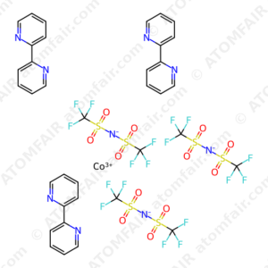 Tris-(2,2'-bipyridine)cobalt(III) tris(trifluoromethanesulfonimide) (CAS: 1353745-91-1)