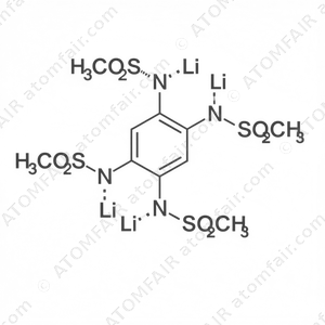 Tetralithium benzene-1,2,4,5tetrayltetrakis((methylsulfonyl)amide)(Li4-PTtSA) (CAS: N/A)