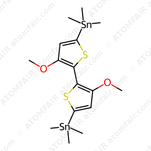 (3,3'-dimethoxy-[2,2'-bithiophene]-5,5'-diyl)bis(trimethylstannane) (CAS: 1248460-50-5)