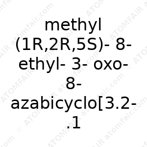 methyl (1R,2R,5S)-8-ethyl-3-oxo-8-azabicyclo[3.2.1]octane-2-carboxylate (CAS: N/A)