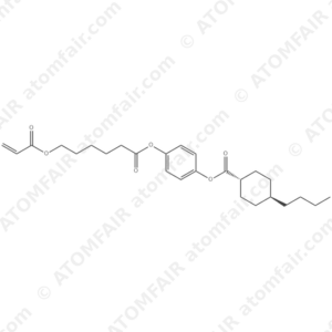 Trans-4-((6-(acryloyloxy)hexyl)oxy)phenyl 4-propylcyclohexanecarboxylate (CAS: 143105-32-2)