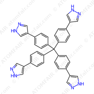 Tetrakis(4-(1H-pyrazol-4-yl)phenyl)methane (CAS: 2982868-26-6)