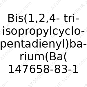Bis(1,2,4-tri-isopropylcyclopentadienyl)barium(Ba(iPr3Cp)2) (CAS: 147658-83-1)