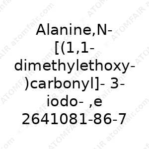 Alanine,N-[(1,1-dimethylethoxy)carbonyl]-3-iodo-,ethylester (CAS: 2641081-86-7)