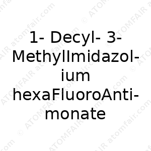 1-Decyl-3-MethylImidazolium hexaFluoroAntimonate (CAS: N/A)
