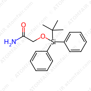 2-[[(1,1-Dimethylethyl)diphenylsilyl]oxy]acetamide (CAS: 439692-26-9)